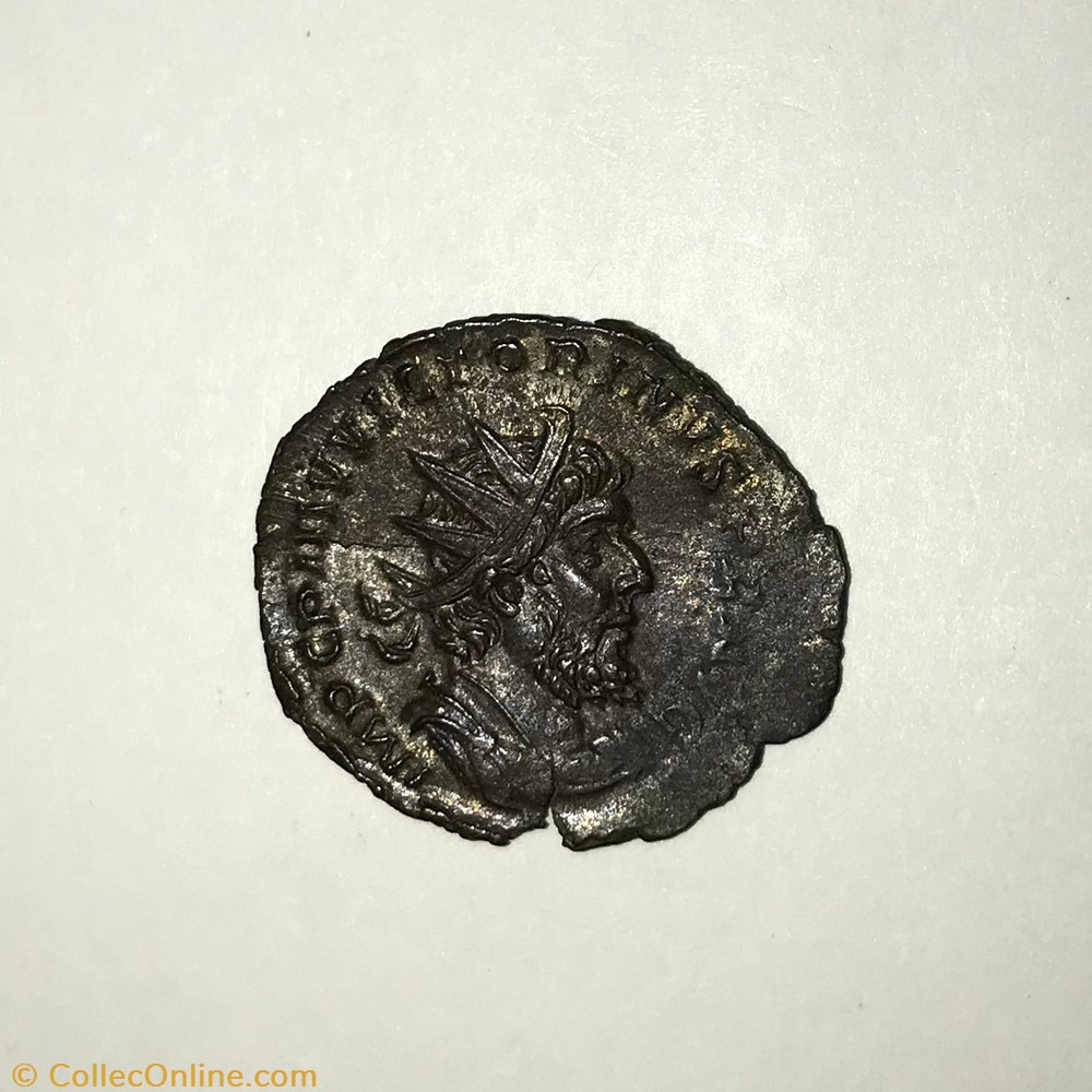 monnaie antique av jc ap romaine republicaine imperiale victorin sol courant a gauche