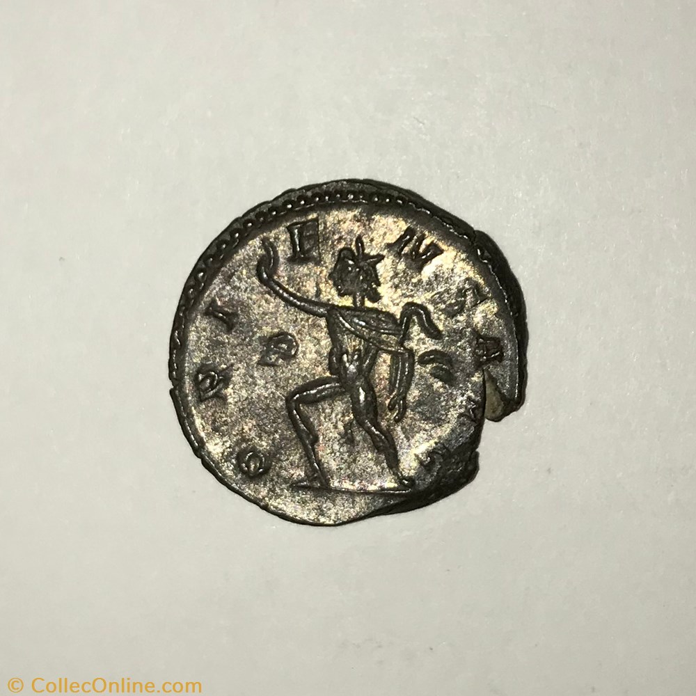 monnaie antique av jc ap romaine republicaine imperiale postume sol radie nu courant a gauche