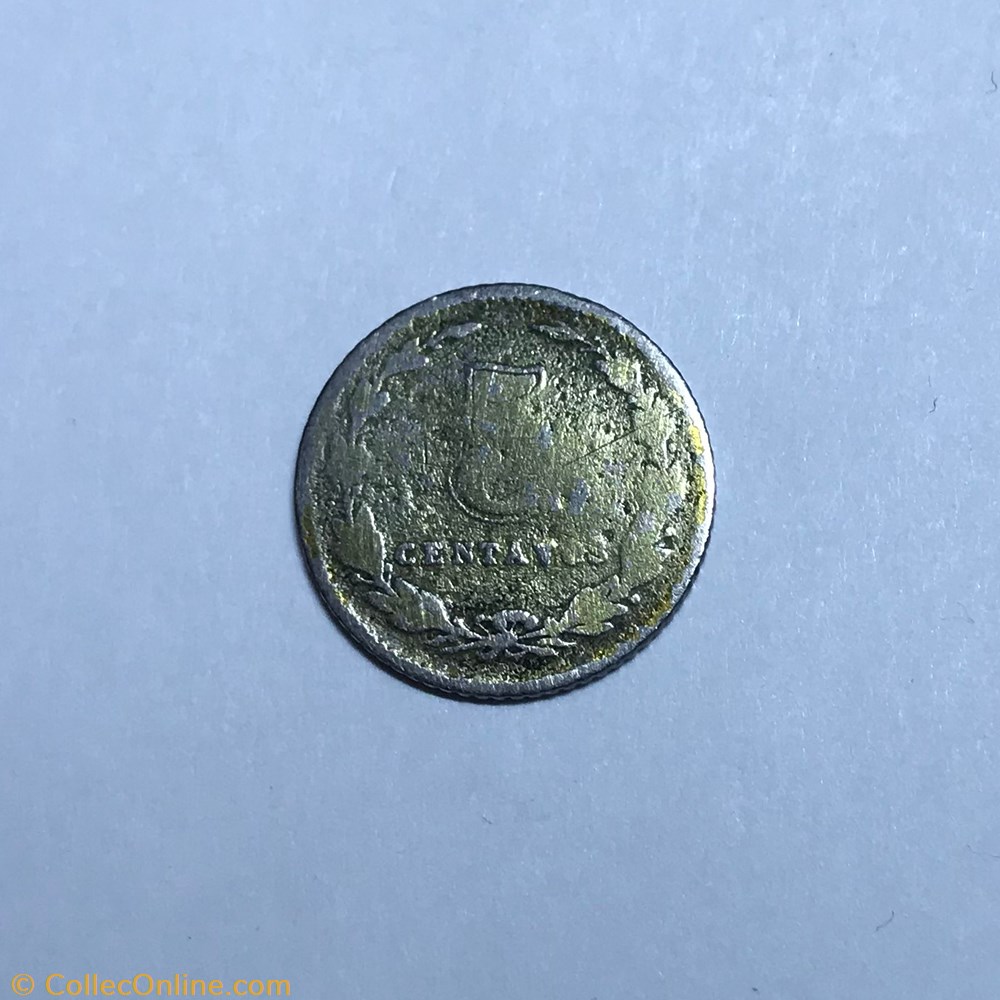 5 Centavos “Liberté” monnaie monde argentine 5 centavos liberte