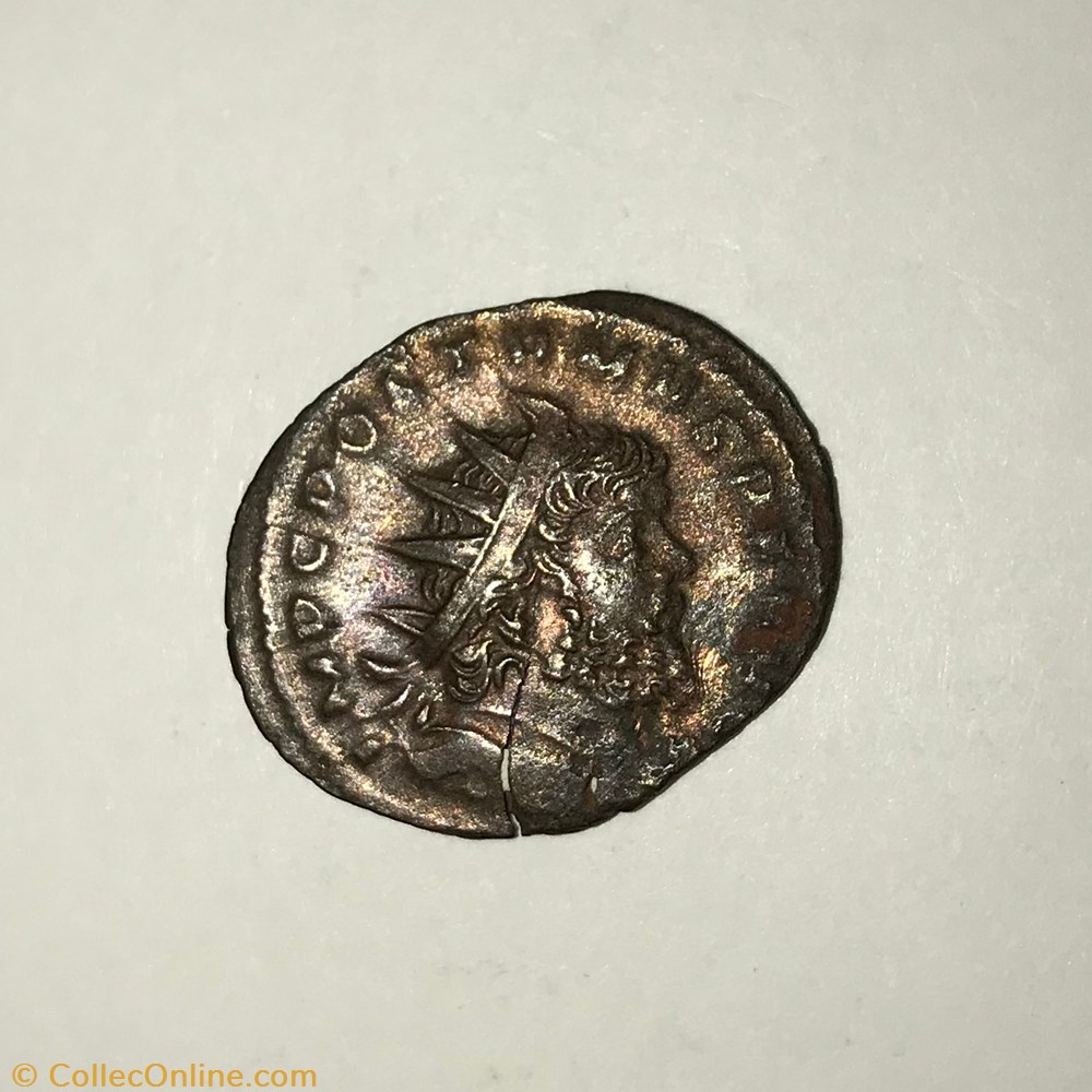 Postume - Pax Equitum monnaie antique av jc ap romaine republicaine imperiale postume pax equitum