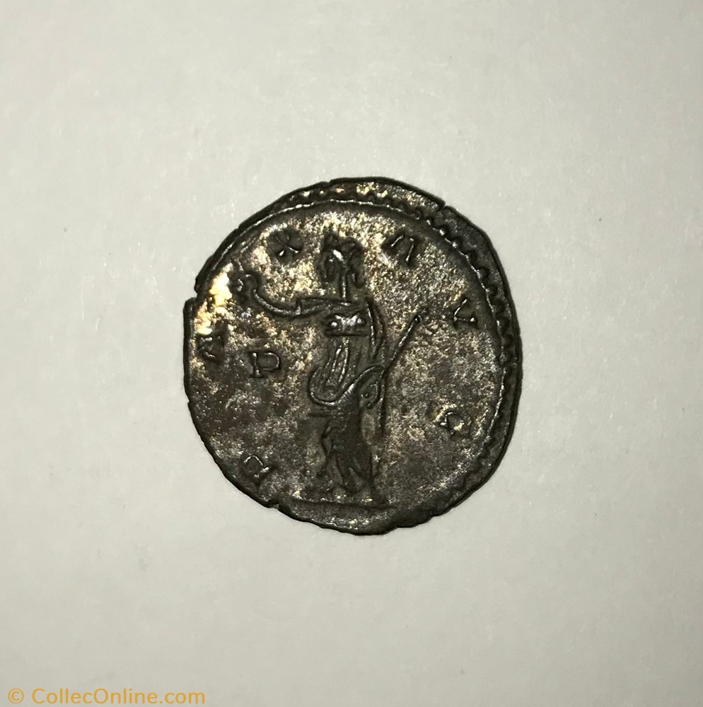 Postume - la Paix de face regardant à gauche monnaie antique av jc ap romaine republicaine imperiale postume la paix de face regardant a gauche