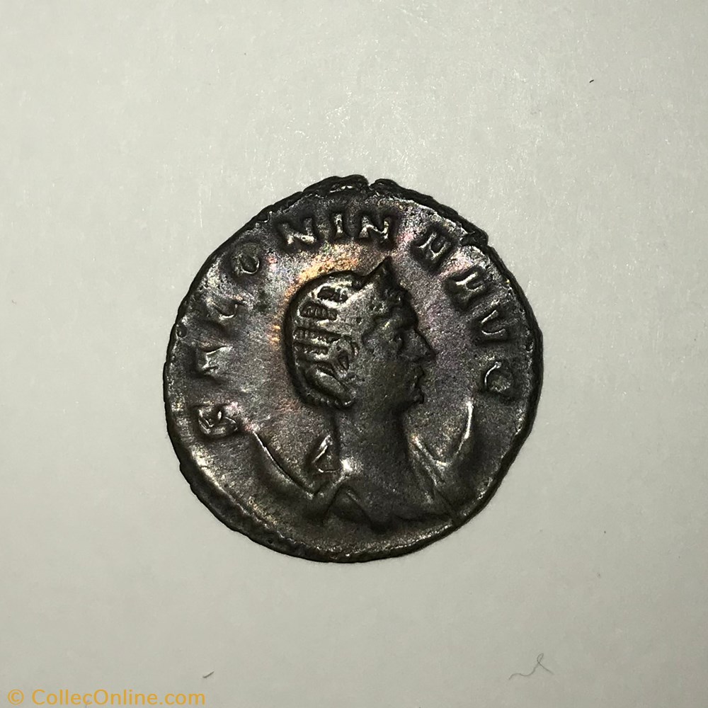 monnaie antique av jc ap romaine republicaine imperiale salonine felicite a gauche