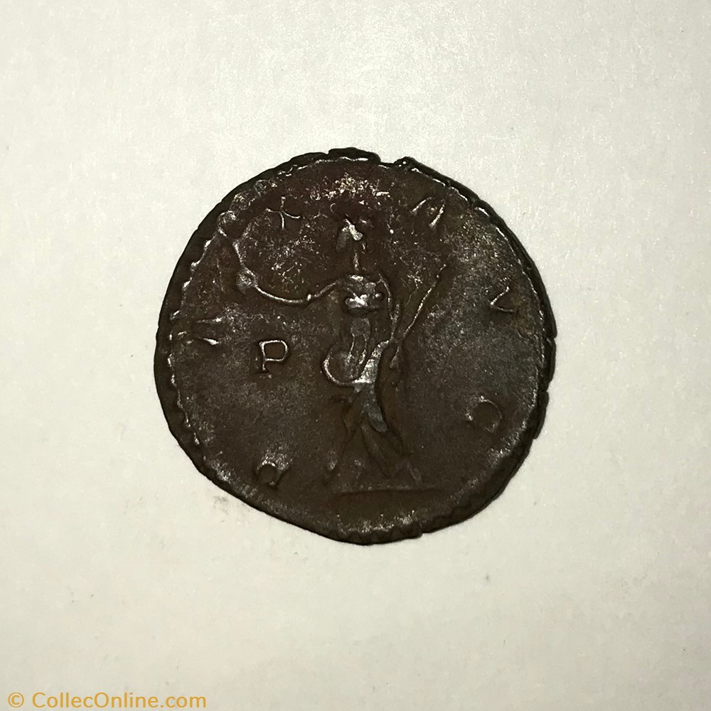 Postume - la Paix de face regardant à gauche monnaie antique av jc ap romaine republicaine imperiale postume la paix de face regardant a gauche