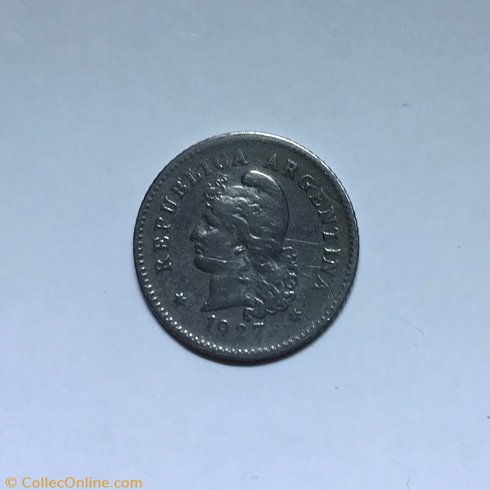 10 Centavos “Liberté” monnaie monde argentine 10 centavos liberte
