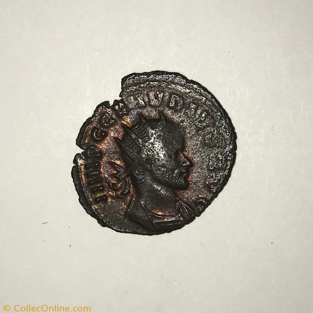 monnaie antique av jc ap romaine republicaine imperiale claude ii le gothique spes