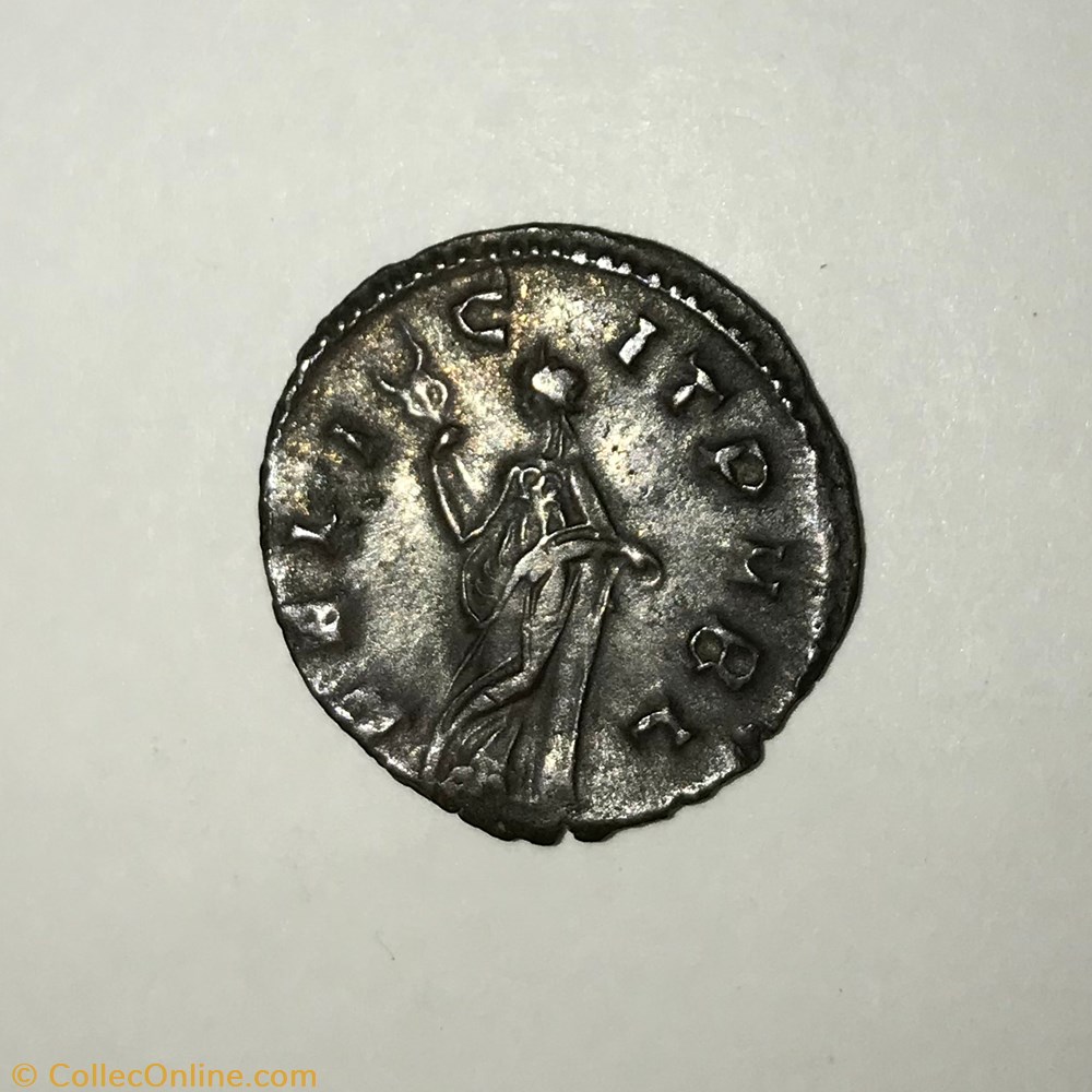 monnaie antique av jc ap romaine republicaine imperiale salonine felicite a gauche