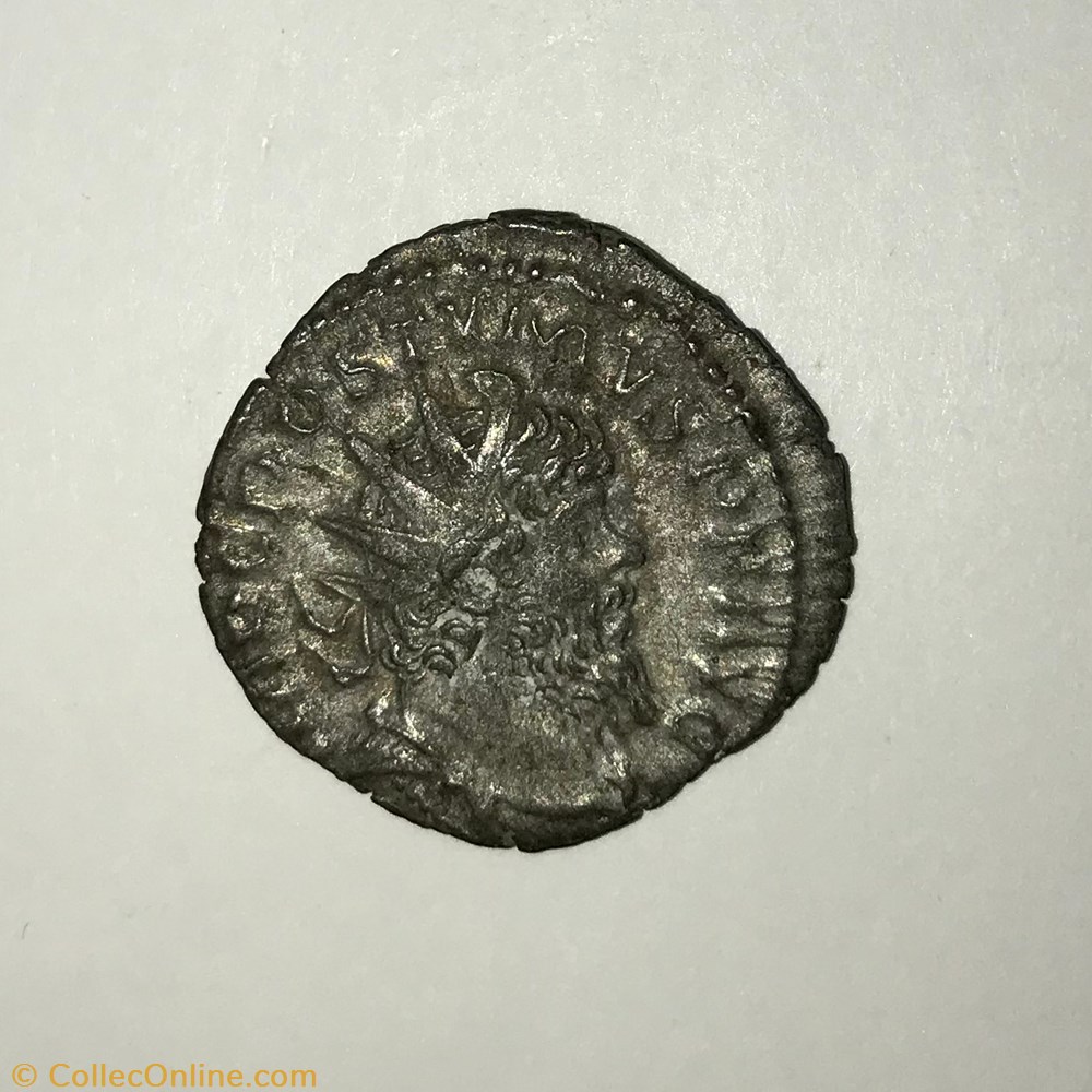Postume - Sérapis coiffé du modius - Coins - Ancient - Romans ...