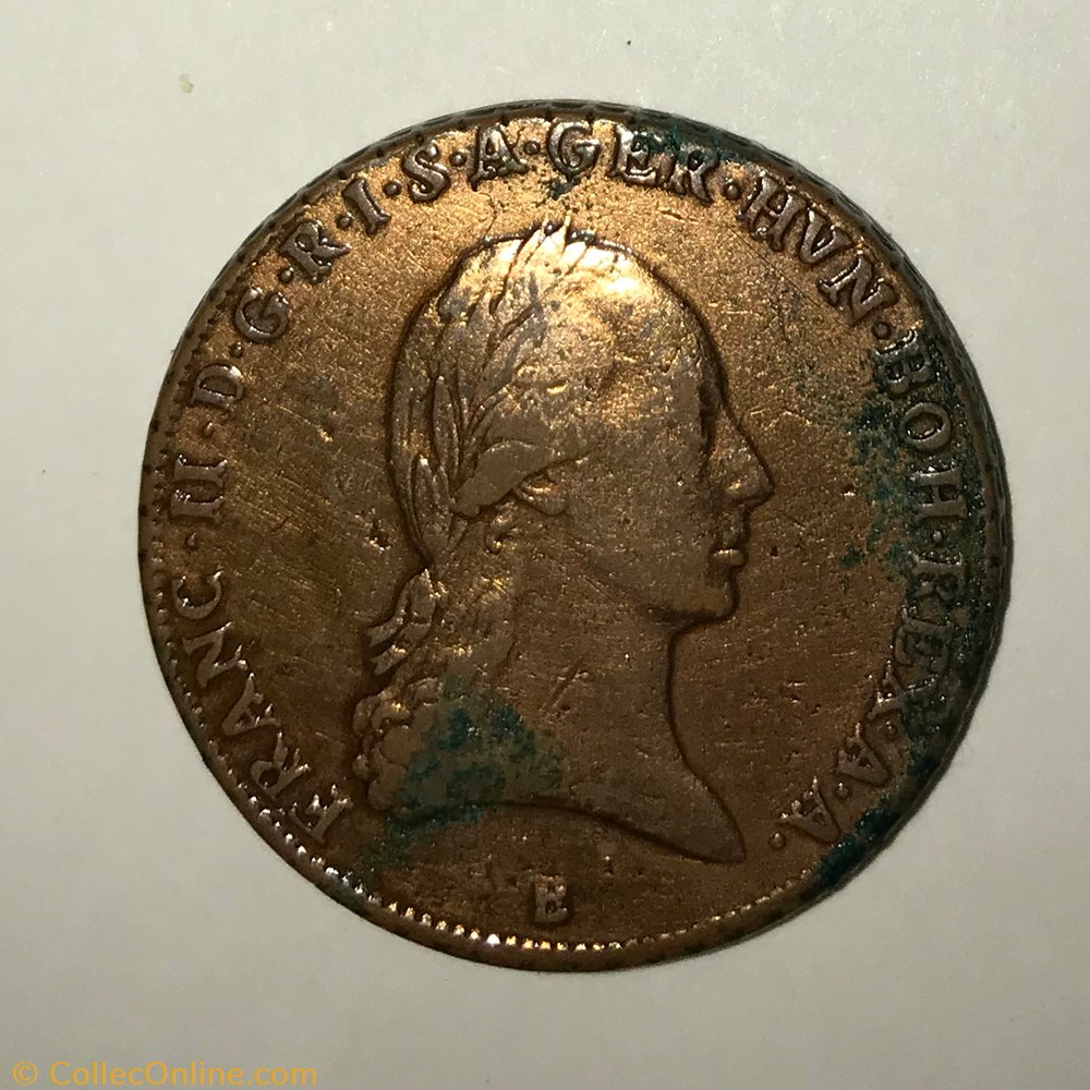 3 kreuzer - 1799 monnaie monde autriche 3 kreuzer 1799