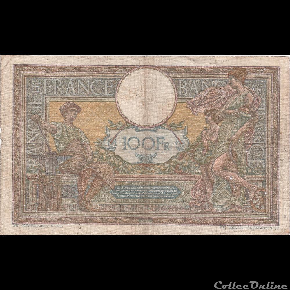 F.23.10 ( SANS LOM ) billet france banque de xxe f 23 10 sans lom