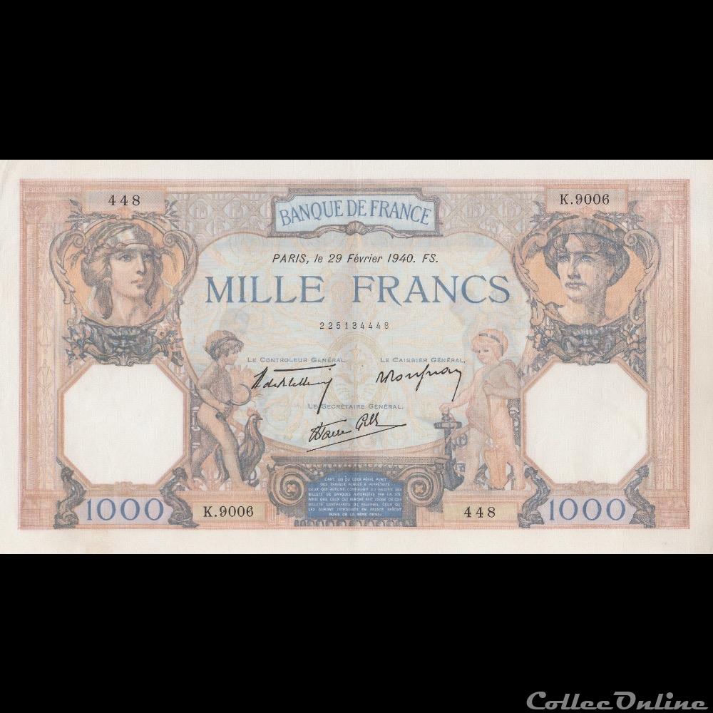 F.38.43 ( 29 Février 1940 ) SUP+ billet france banque de xxe f 38 43 29 fevrier 1940 sup