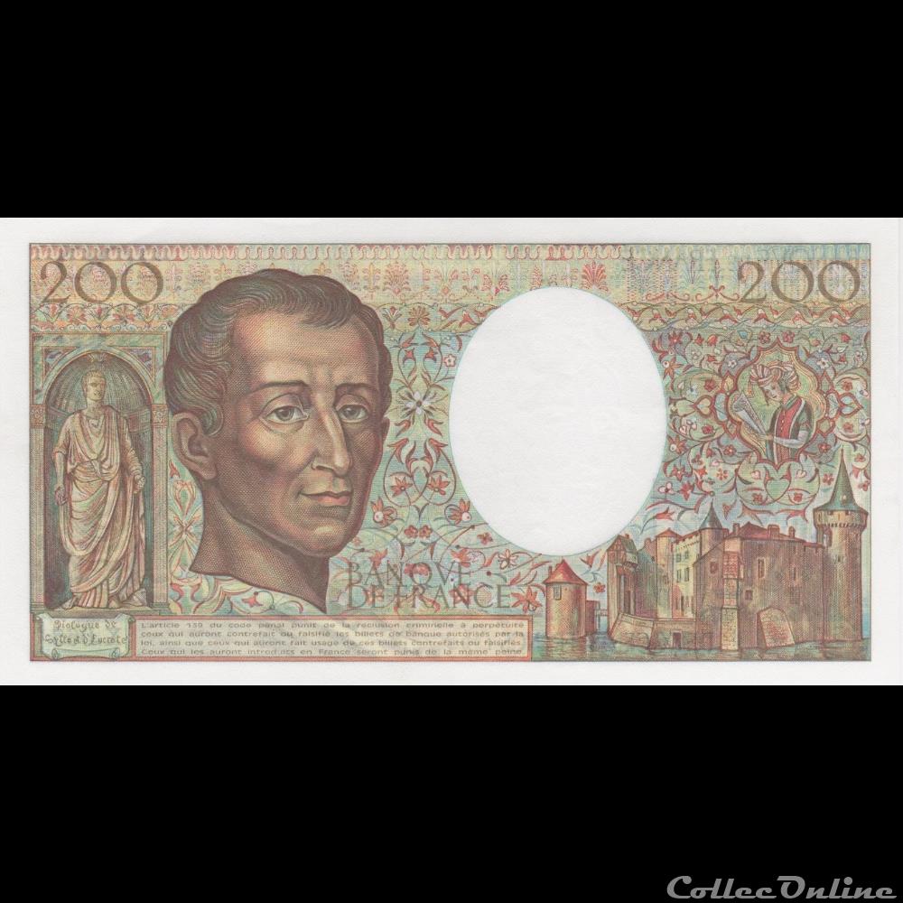 billet france banque de xxe f 70 09 1989 x 065 n 559613 neuf
