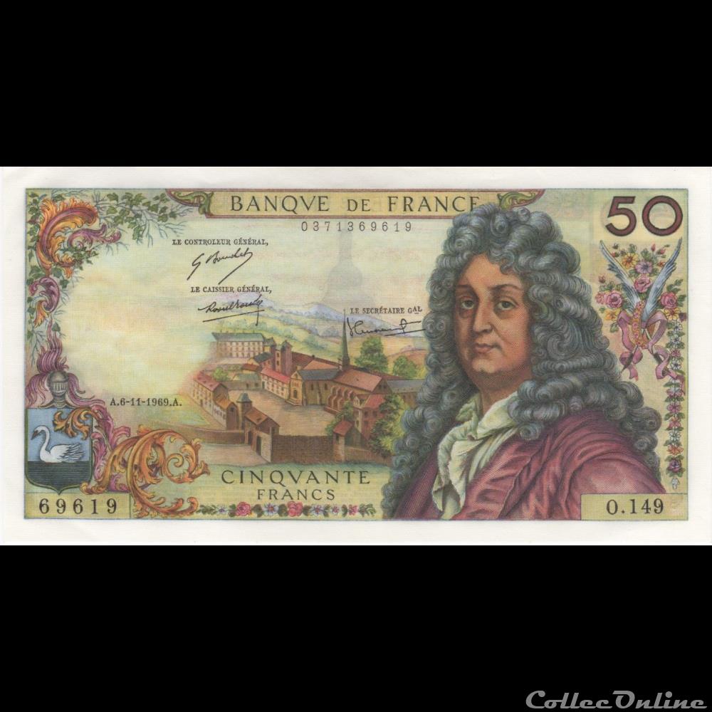 billet france banque de xxe f 64 15 racine o 149 n 69619