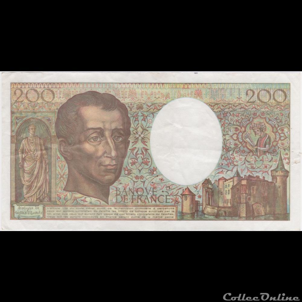 F.70.10a 1990 G.083 n°561539 (TTB) billet france banque de xxe f 70 10a 1990 g 083 n 561539 ttb