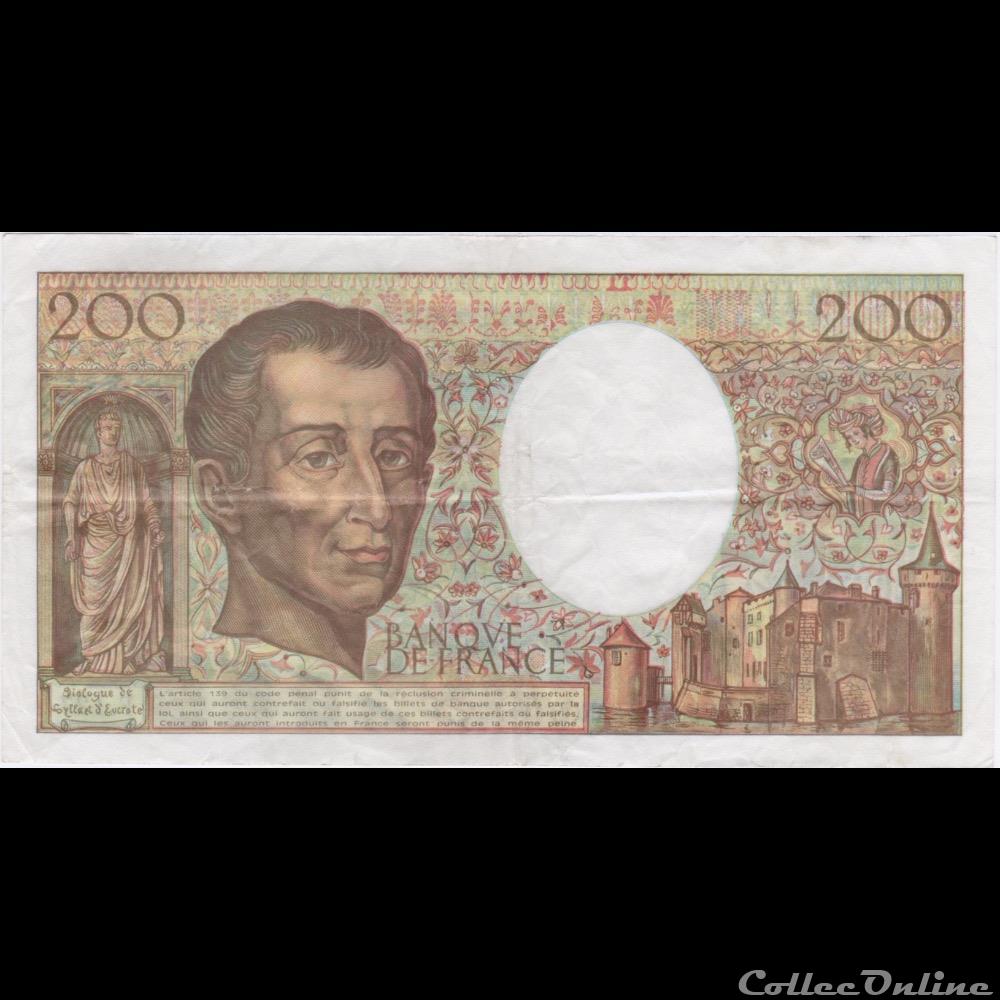 F.70.12c 1992 F.127 N°447836 (TTB) billet france banque de xxe f 70 12c 1992 f 127 n 447836 ttb