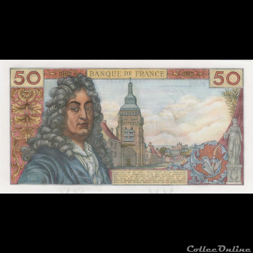 F.64.16 RACINE 02-04-1970 billet france banque de xxe f 64 16 racine 02 04 1970