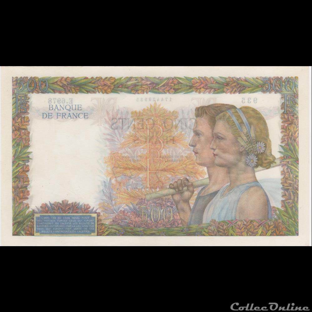 F.32.41 LA PAIX (01-10-1942) billet france banque de xxe f 32 41 la paix 01 10 1942