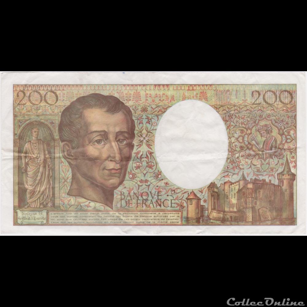 billet france banque de xxe f 70 12c 1992 f 129 n 851975 ttb