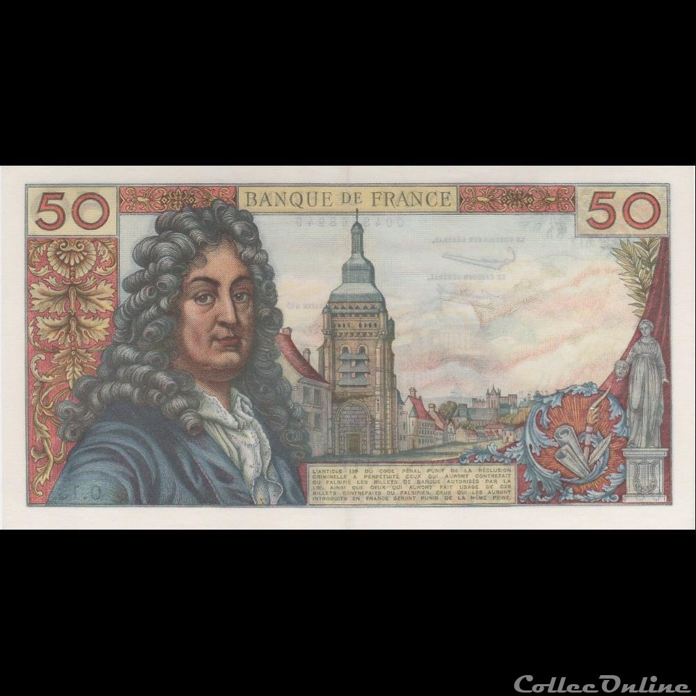 F.64.02 RACINE- 08-11-1962 billet france banque de xxe f 64 02 racine 08 11 1962