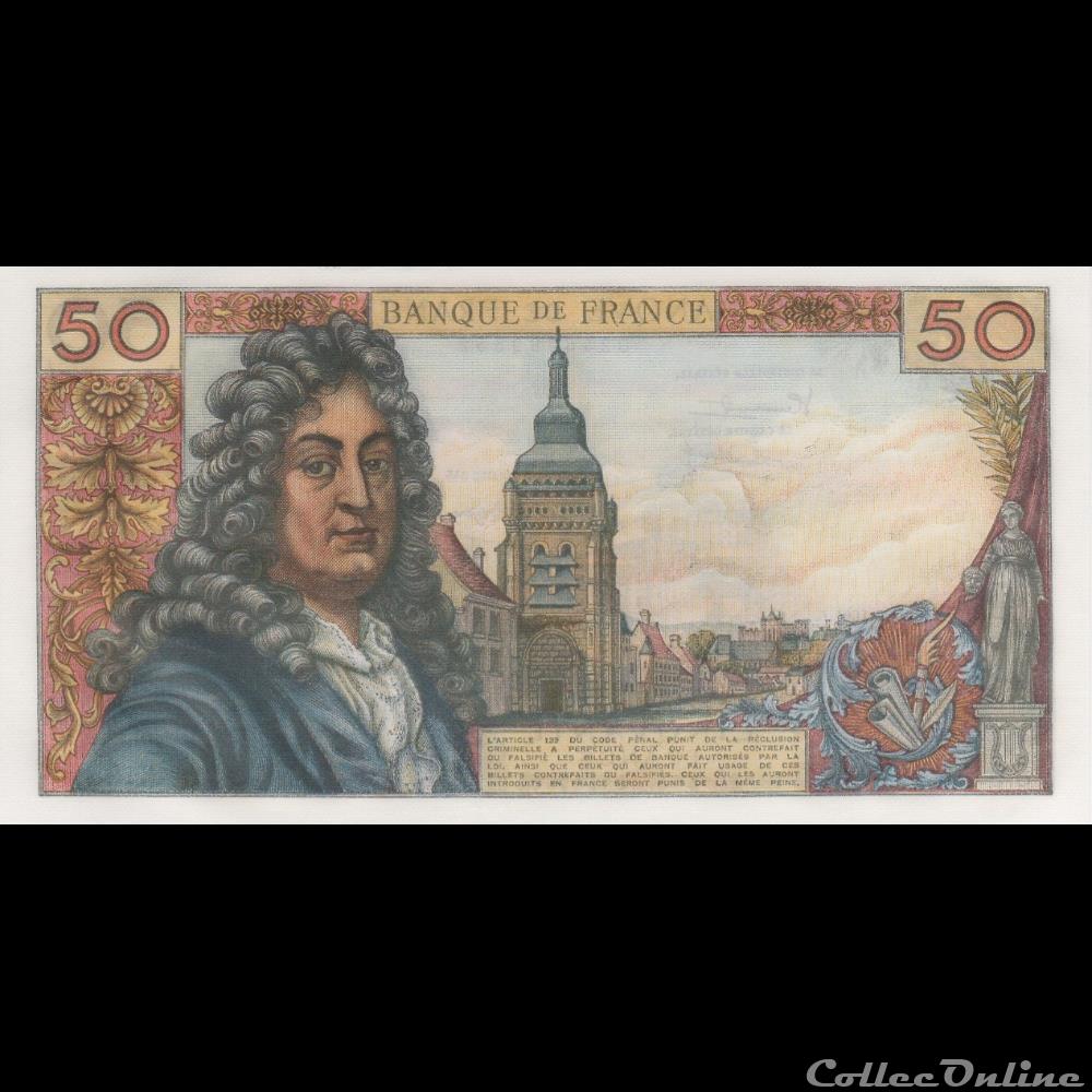 F.64.09 RACINE- 02-02-1967 billet france banque de xxe f 64 09 racine 02 02 1967