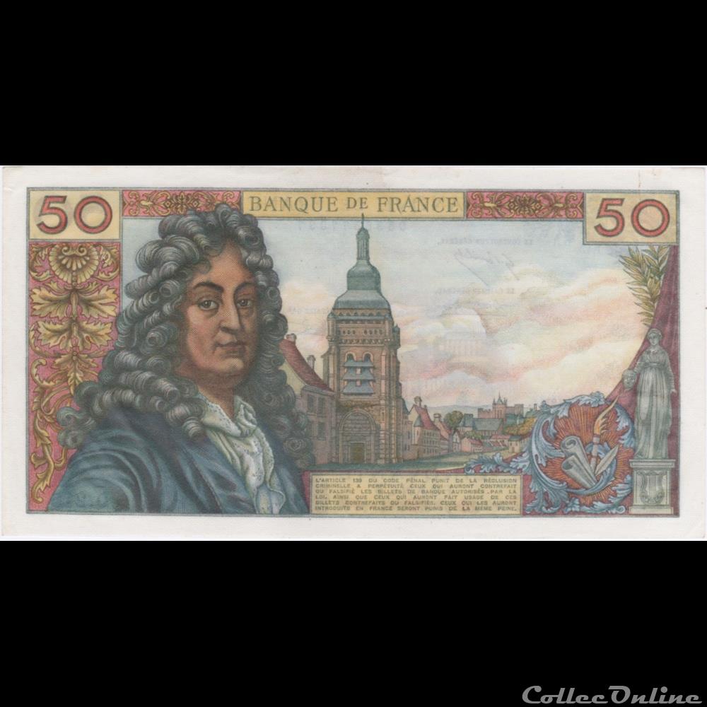 F.64.23 RACINE-03-05-1973 billet france banque de xxe f 64 23 racine 03 05 1973