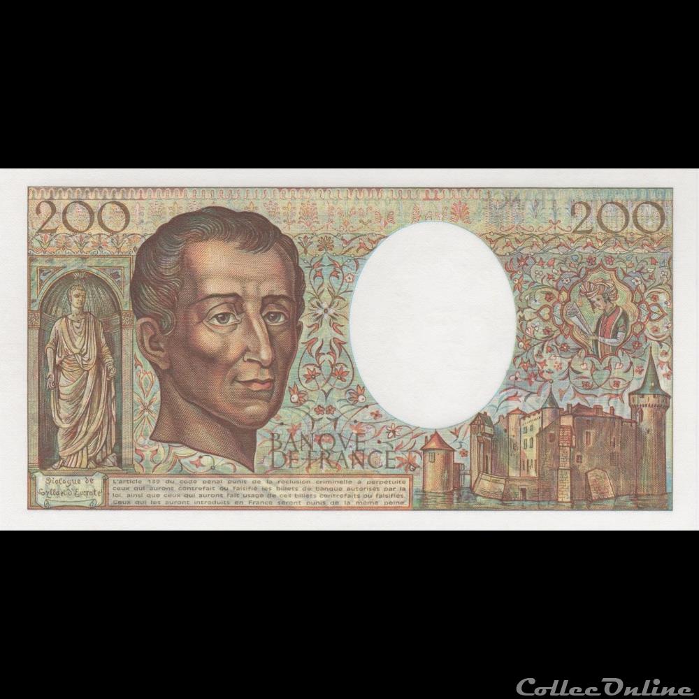 billet france banque de xxe f 70 07 1987 g 044 n 761232 neuf