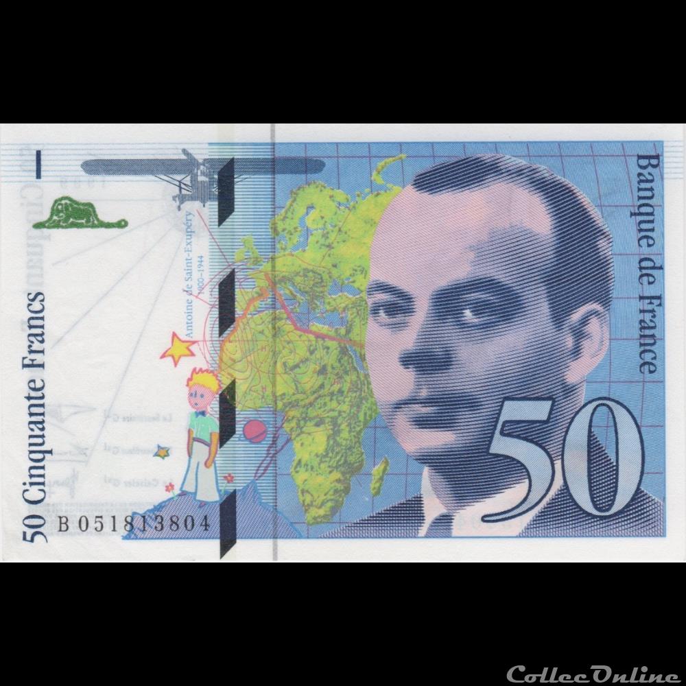 billet france banque de xxe f 73 05 alph b n 051813804 1999 modifie