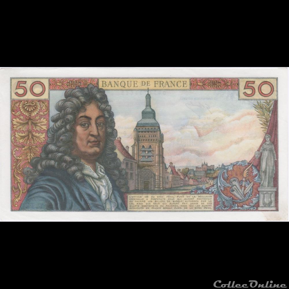 billet france banque de xxe f 64 20 racine 02 03 1972