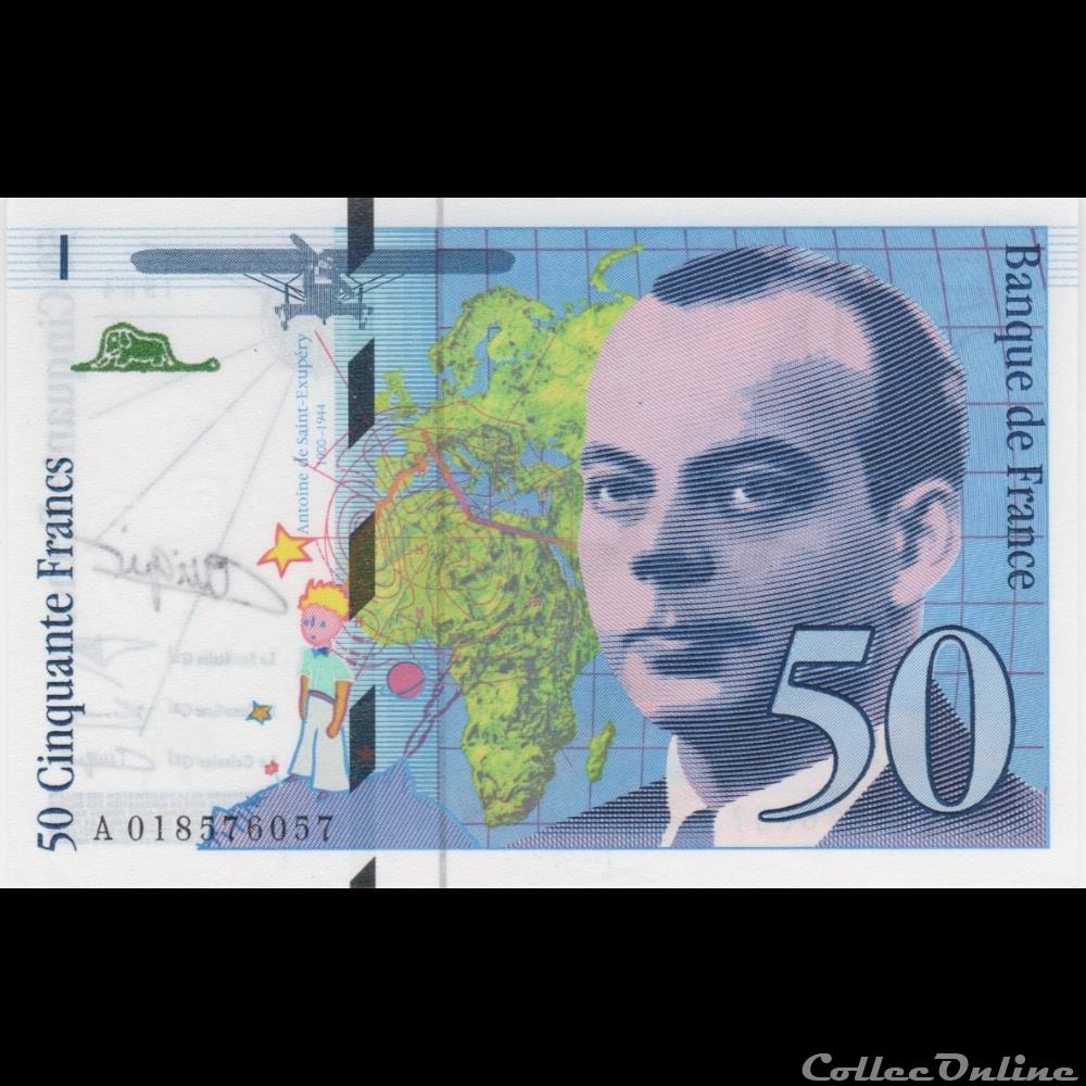 F.73.01b -Alph. A. n°18576057 (1994)Modifié -VIGIER billet france banque de xxe f 73 01b alph a n 18576057 1994 modifie vigier