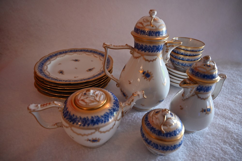 art de la table argenterie service a the et cafe 19 pieces