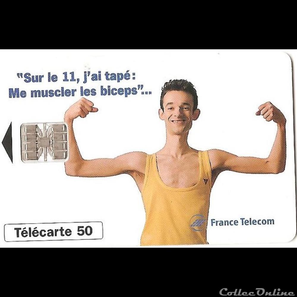 autre telecarte le 11 annuaire muscler biceps