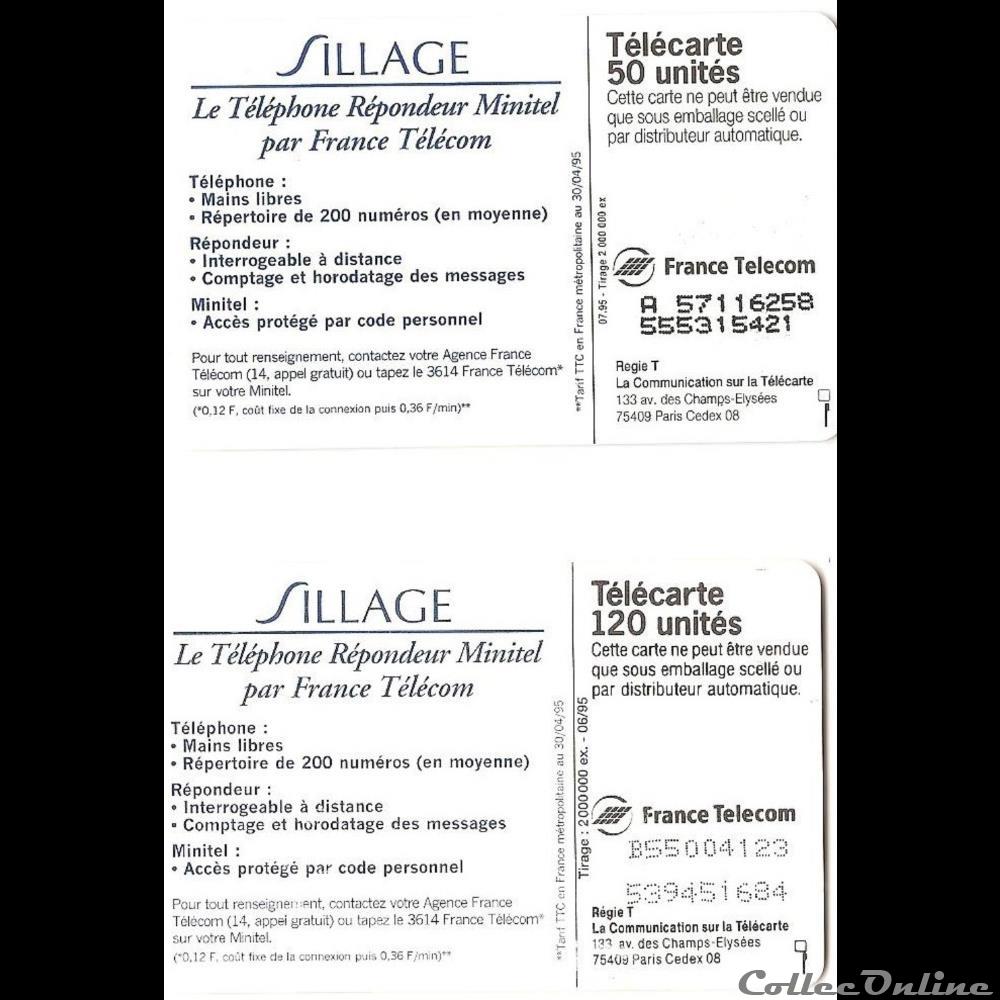sillage autre telecarte sillage