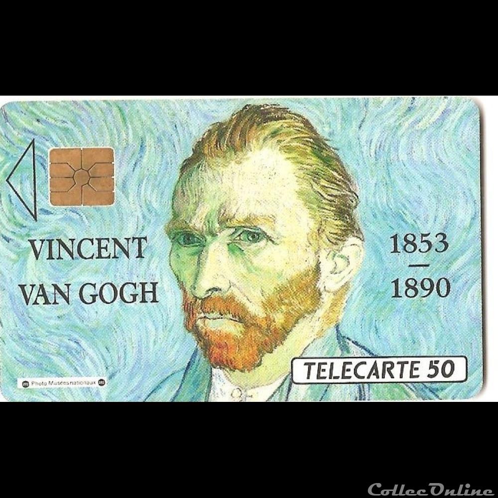 autre telecarte personnages celebres van gogh