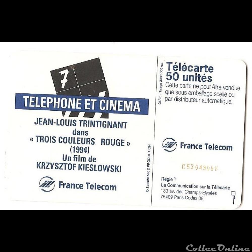 autre telecarte cinema jean louis trintignant