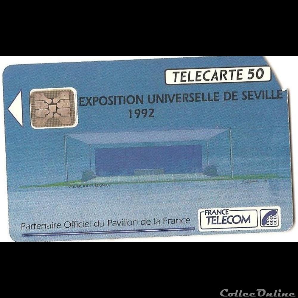 autre telecarte evenement expo universelle de seville 1992