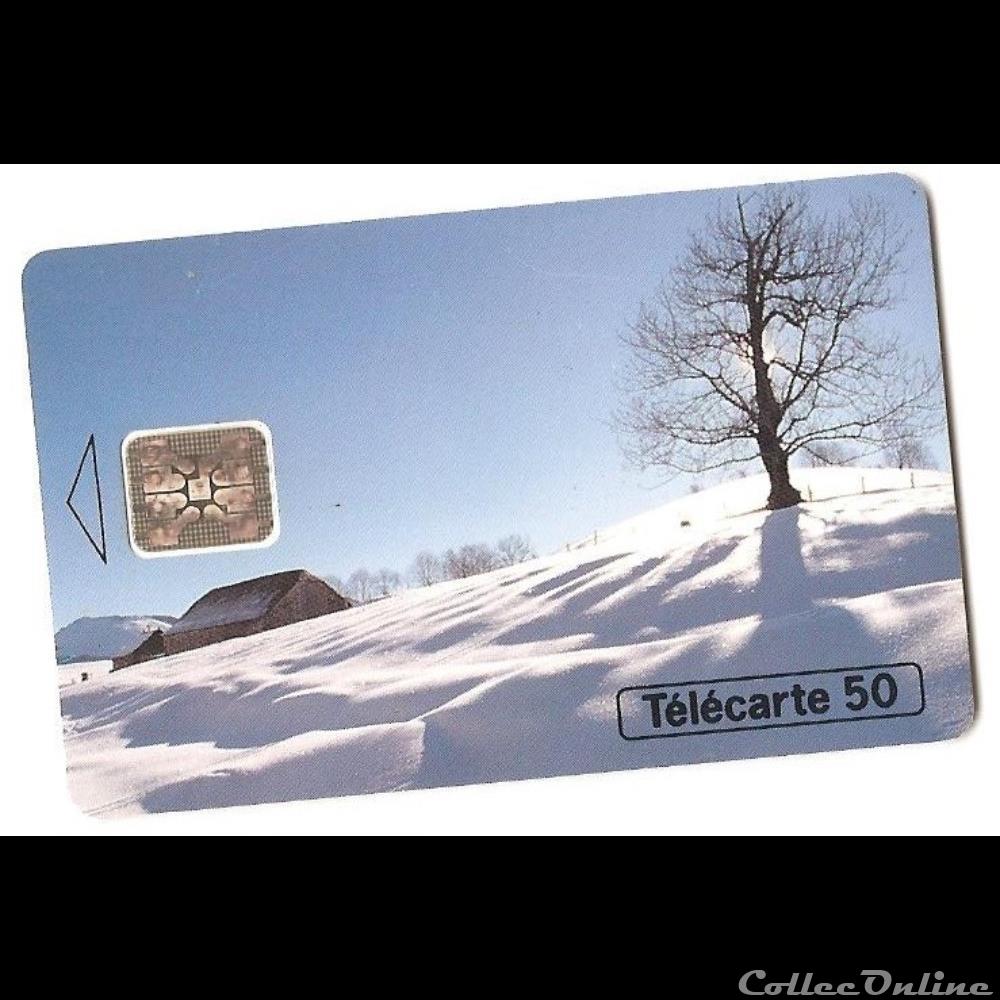 France Télécom - au fil des saisons - hiver autre telecarte france telecom au fil des saisons hiver