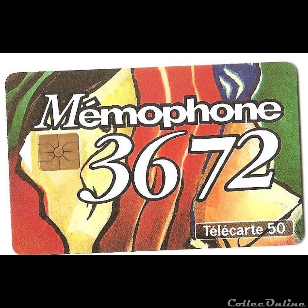 Mémophone - carte artistique que le numéro autre telecarte memophone carte artistique que le numero
