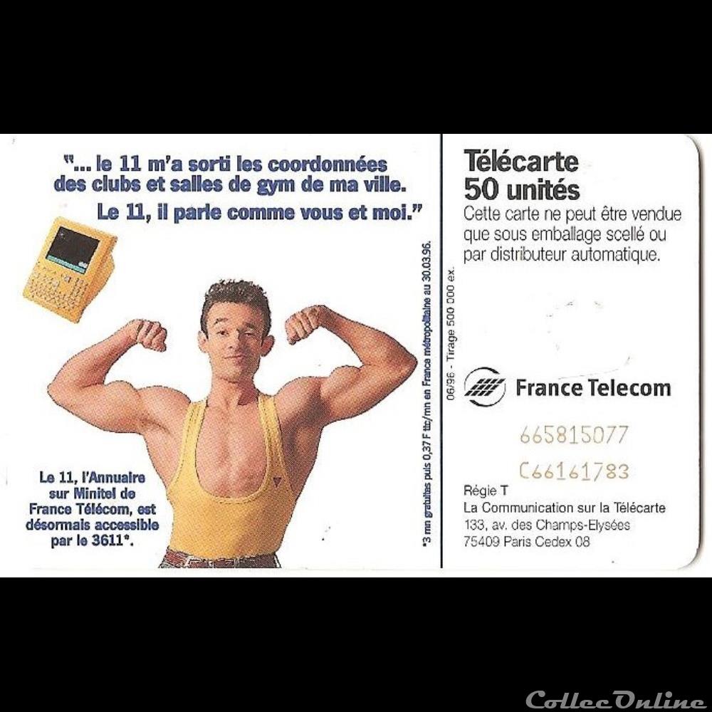 autre telecarte le 11 annuaire muscler biceps