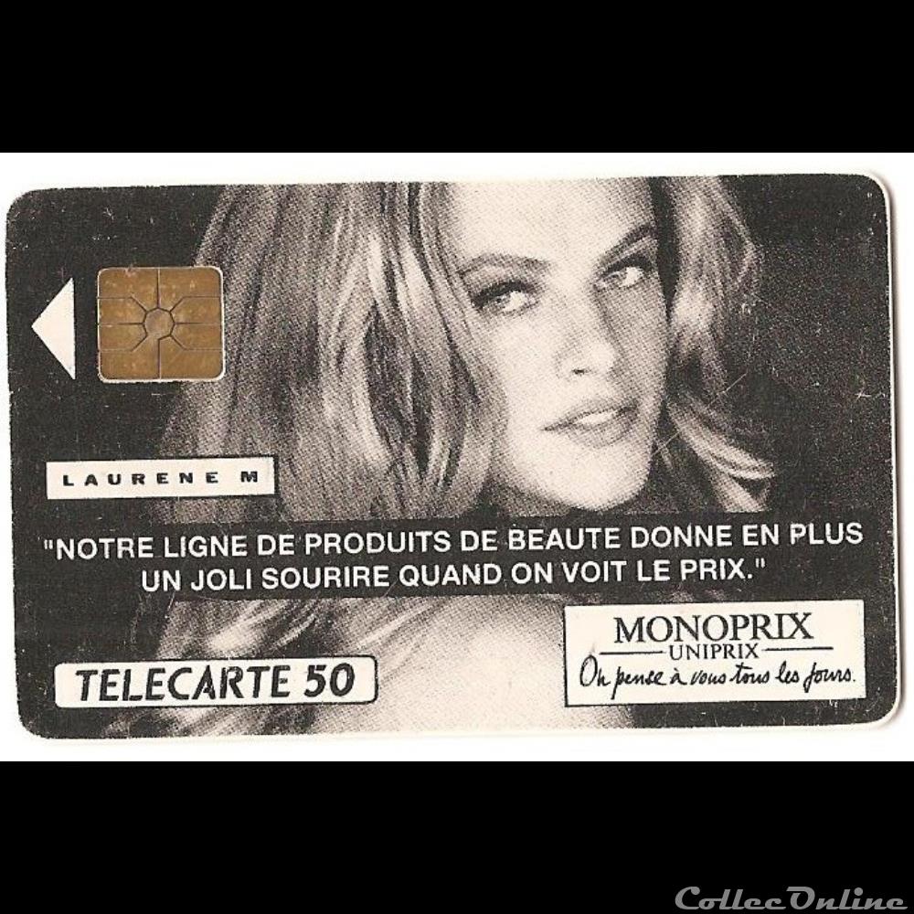 Pub - Monoprix autre telecarte pub monoprix