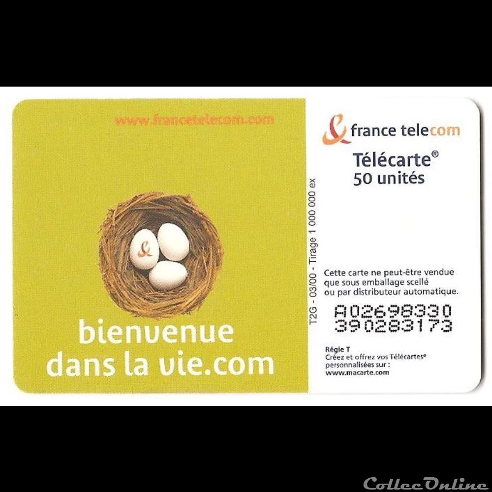 France Télécom - bienvenue dans la vie autre telecarte france telecom bienvenue dans la vie