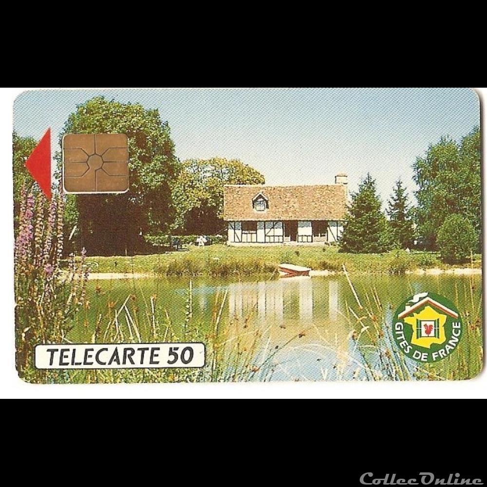 Pub - Gîtes de France autre telecarte pub gites de france
