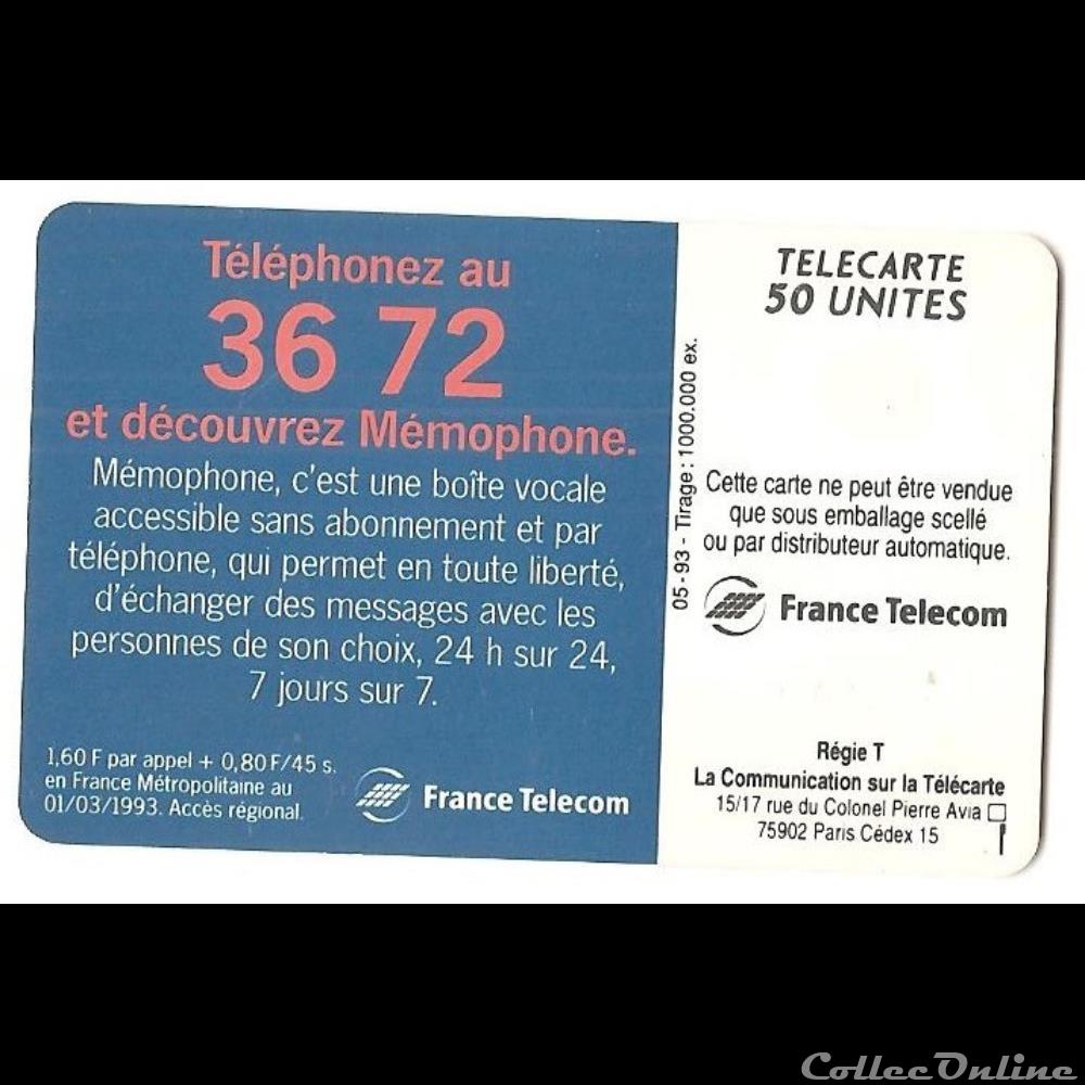 autre telecarte memophone carte artistique que le numero 2