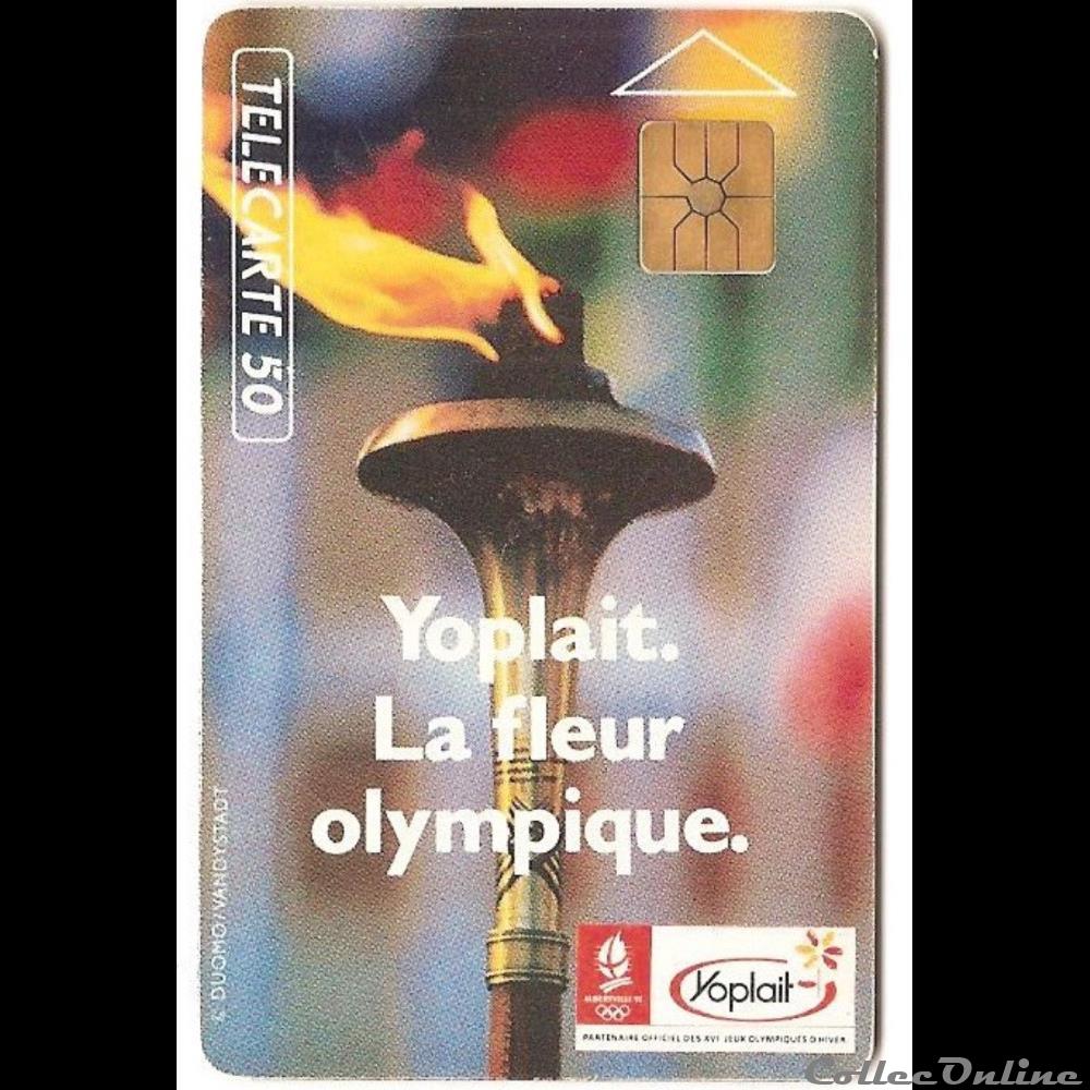 Pub - Yoplait - JO autre telecarte pub yoplait jo