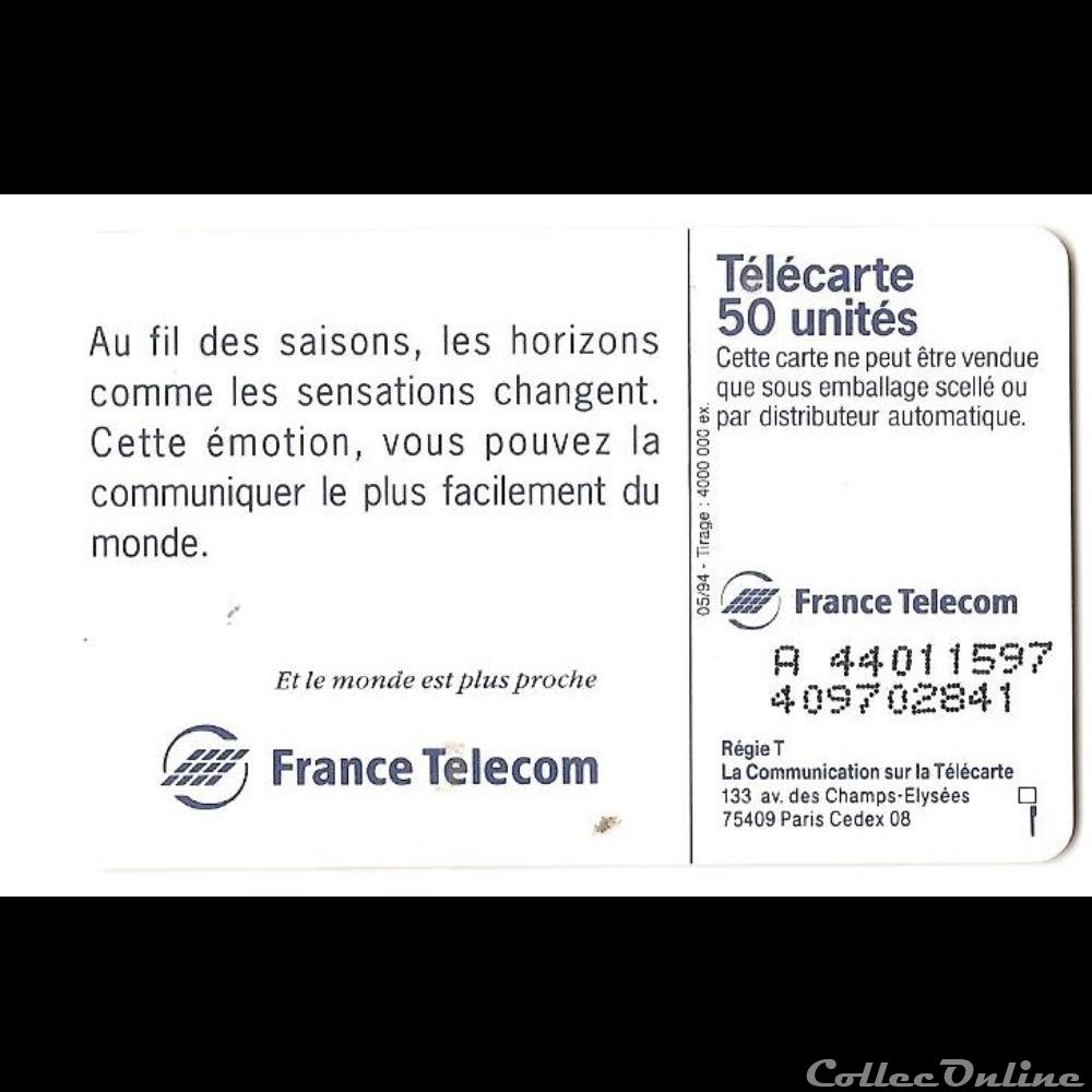 France Télécom - au fil des saisons - printemps autre telecarte france telecom au fil des saisons printemps