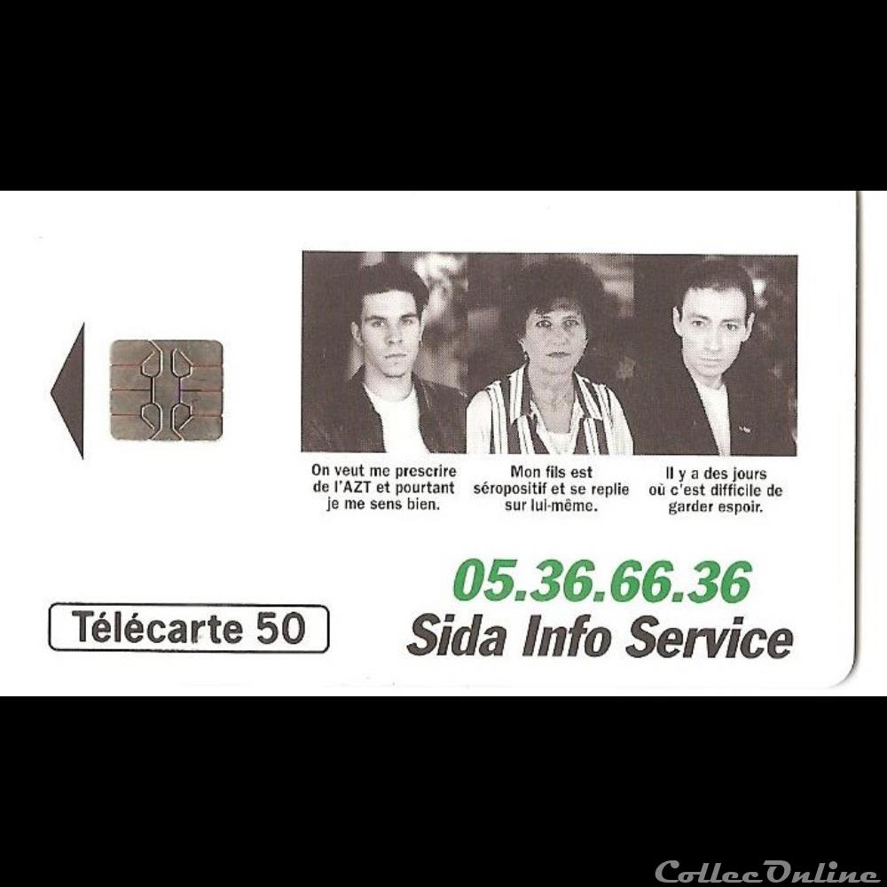 Santé - Sida Infos Services autre telecarte sante sida infos services