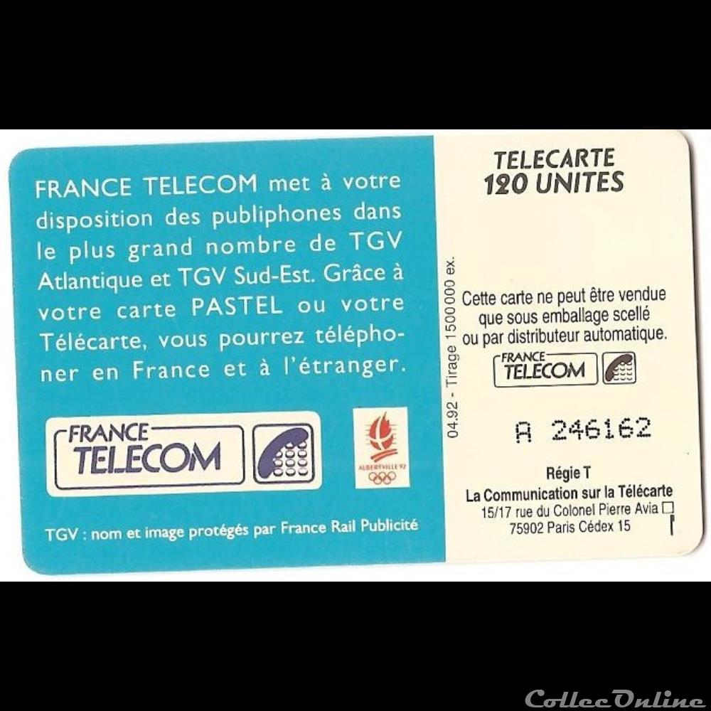 téléphone dans le TGV autre telecarte telephone dans le tgv