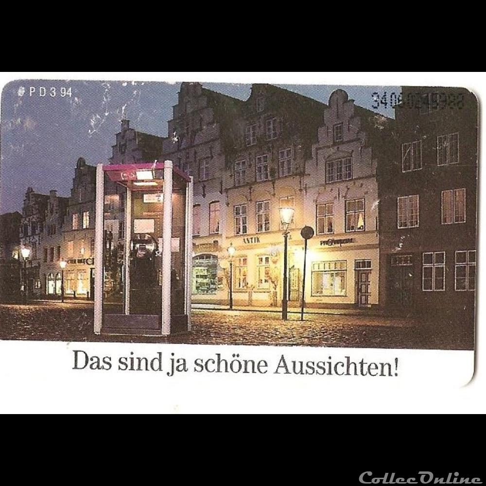 autre telecarte allemagne cabine telephonique