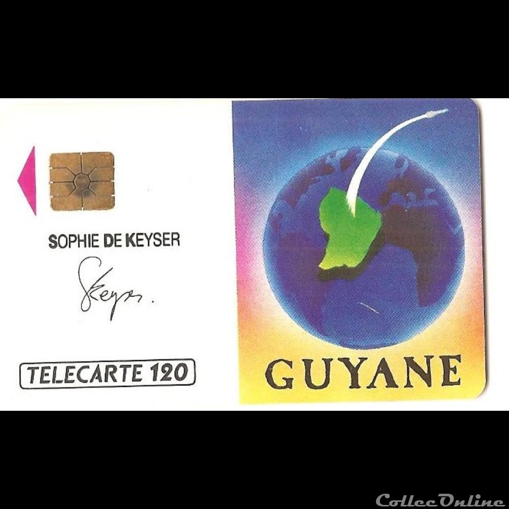 Guyanne autre telecarte guyanne