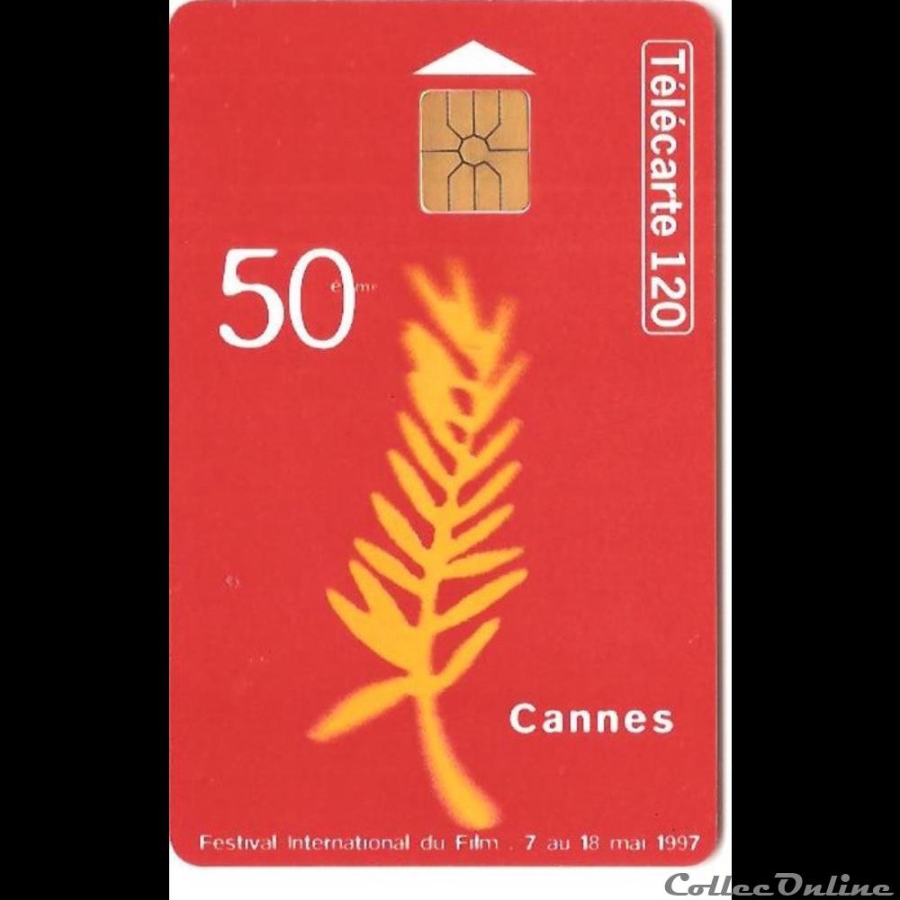 Evènement - Festival de Cannes 1997 autre telecarte evenement festival de cannes 1997