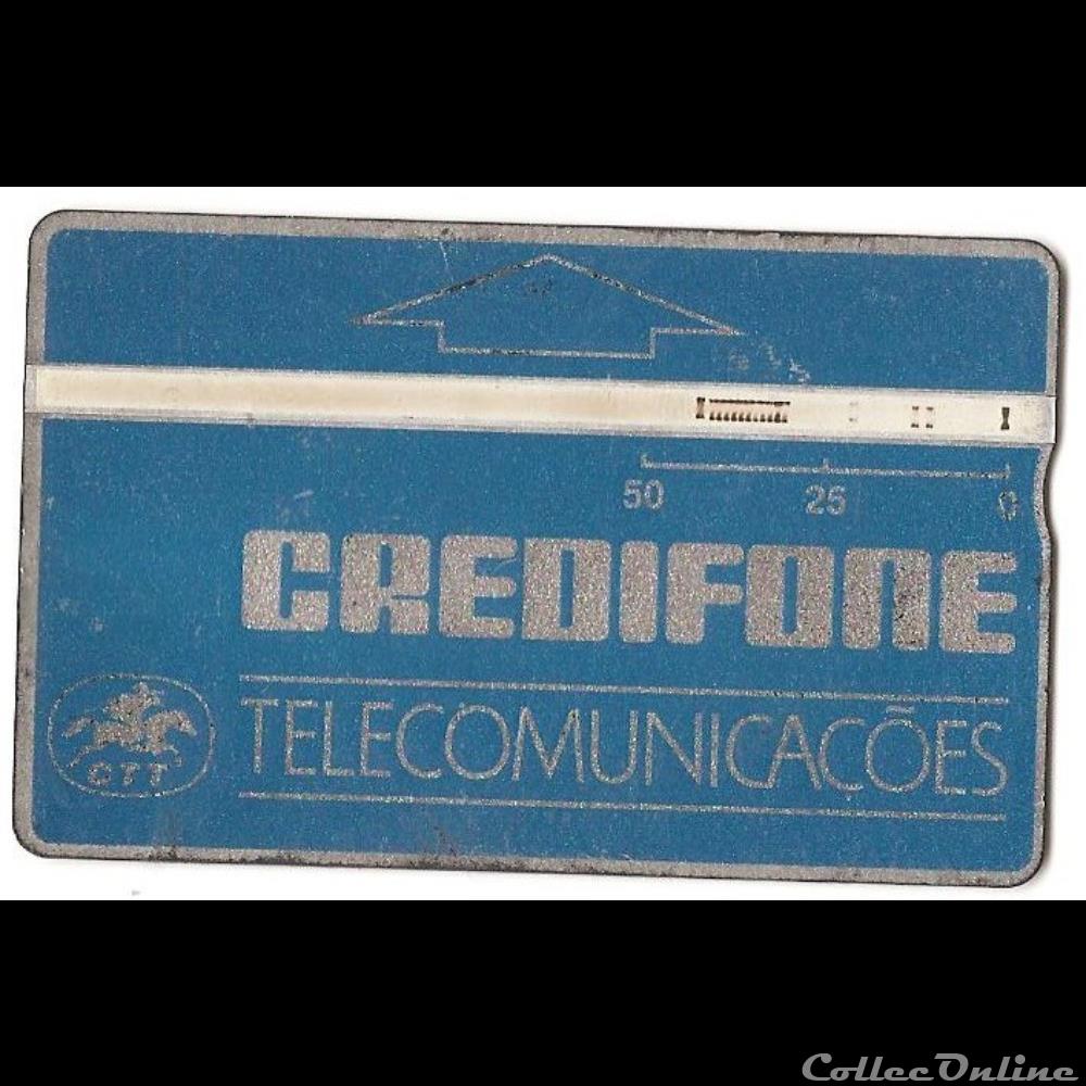 PORTUGAL - Bleue autre telecarte portugal bleue