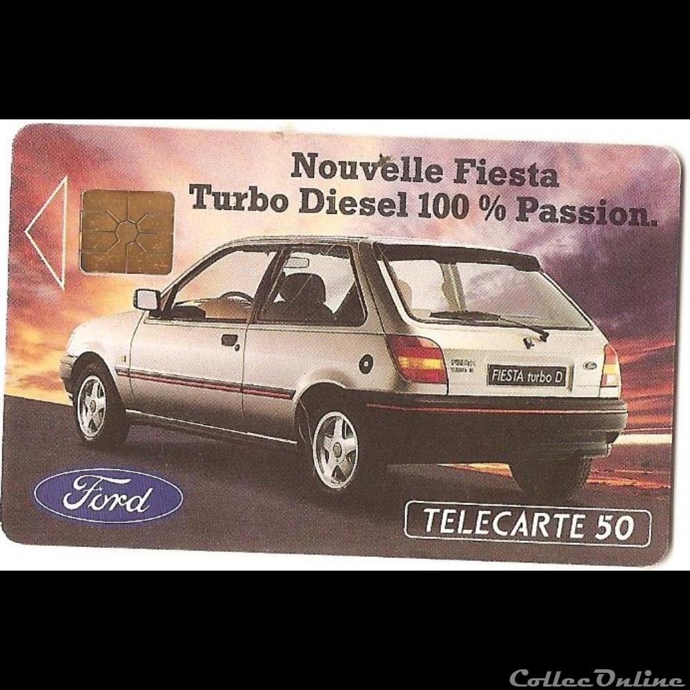 Pub - Ford - fiesta autre telecarte pub ford fiesta